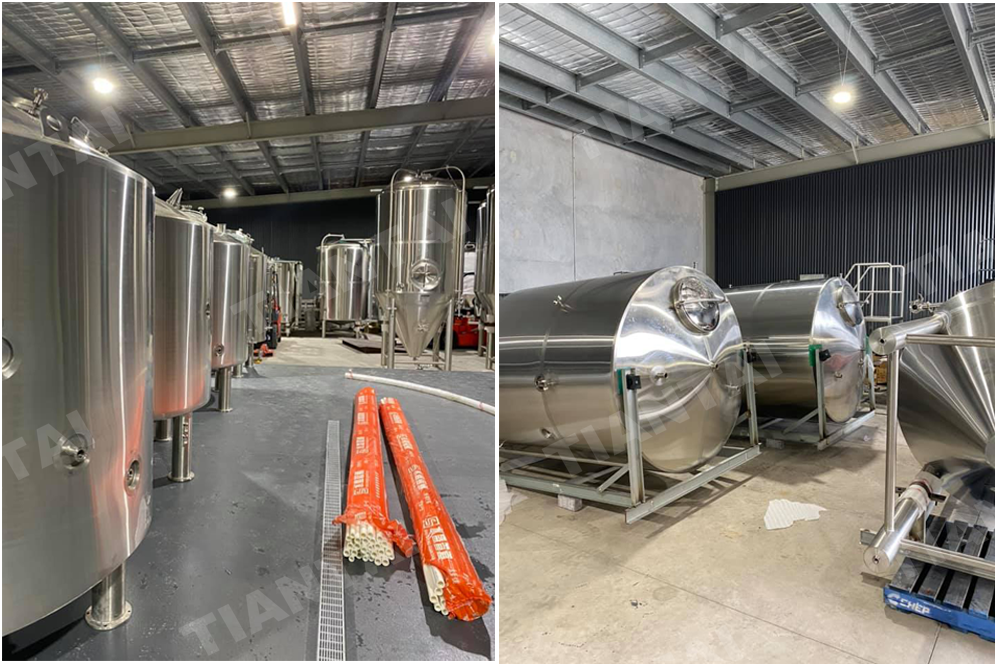 20 hl automated beer brewing system arrived in Australia